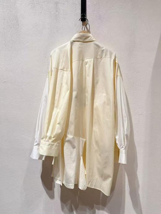 女款拼接长袖衬衫ji 商品图1