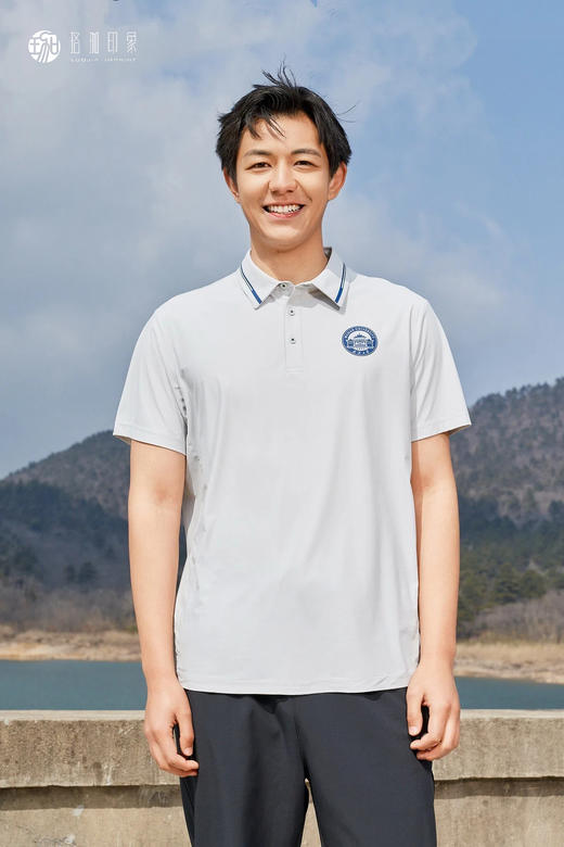 武大珞珈361°联名POLO衫短袖 商品图5
