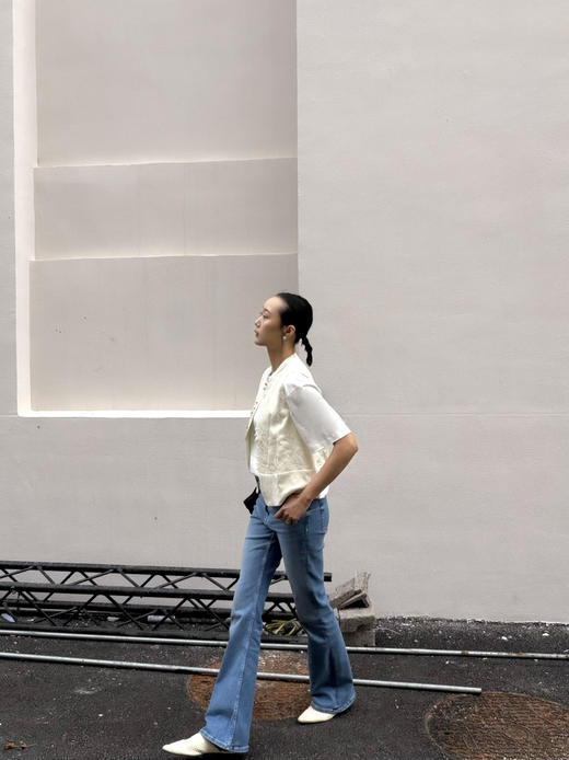 【中式之美】噢蜜ooomeooo真丝拼接马甲“一件搭所有” 商品图5