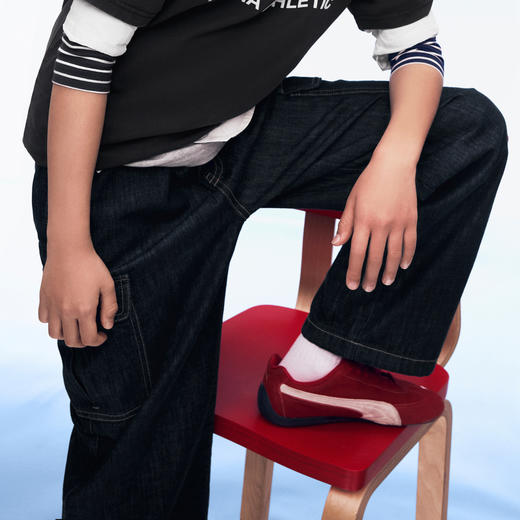 PUMA彪马童装2026夏季新款儿童男童长裤牛仔裤时尚潮流 商品图4