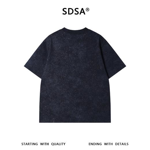 26T171SDSA男装2026新款高贵轻奢韩版撞色烫钻红唇设计圆领短袖T恤百搭 商品图5