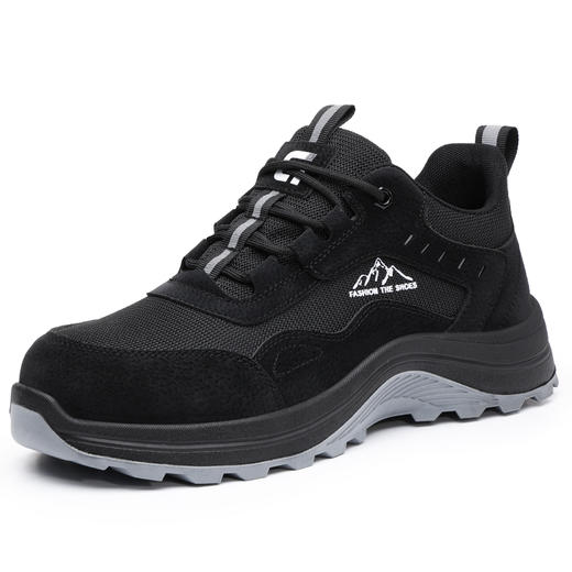 四季款新款劳保鞋防砸防刺耐磨实心底4.0凯夫拉低帮 商品图0