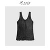 03-3潘依绣丁丁宠粉气质光泽感镂空U领无袖背心Q3649 商品缩略图0