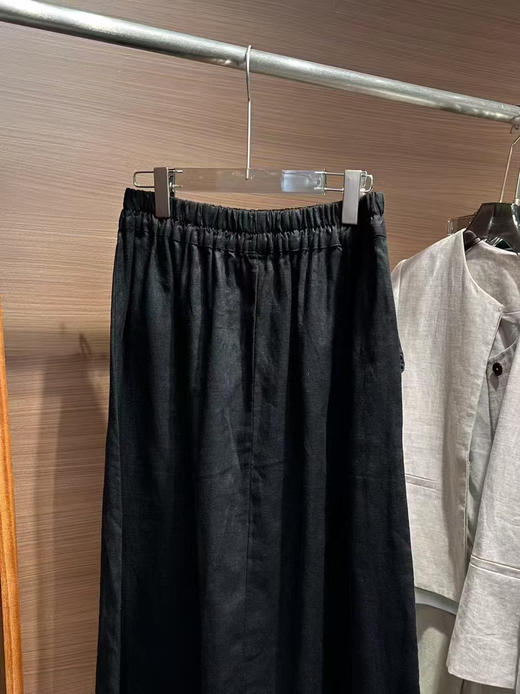 原单新款松紧腰苎麻长半裙（均码90-140） 商品图10