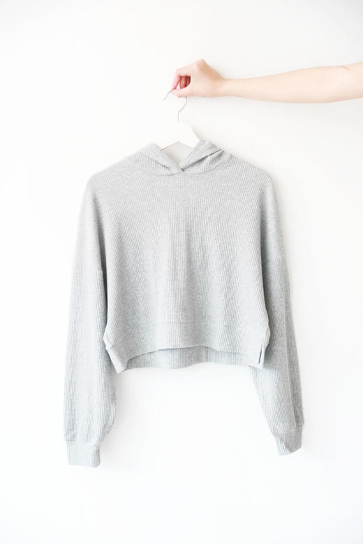 小方标瑜伽套，上衣+裤子一起。肌理感跑步运动瑜伽套装女E031558 商品图4