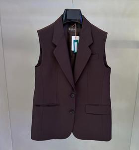 女款丝绸西装马甲背心zo015