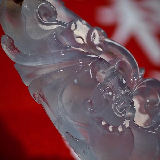 寒烟清欢·木纳祥瑞佩
 18k 金镶嵌翡翠挂件 商品图12