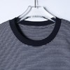 9213SDSA男装2026新款高贵轻奢百搭显瘦撞色条纹刺绣爱心圆领短袖T恤 商品缩略图2
