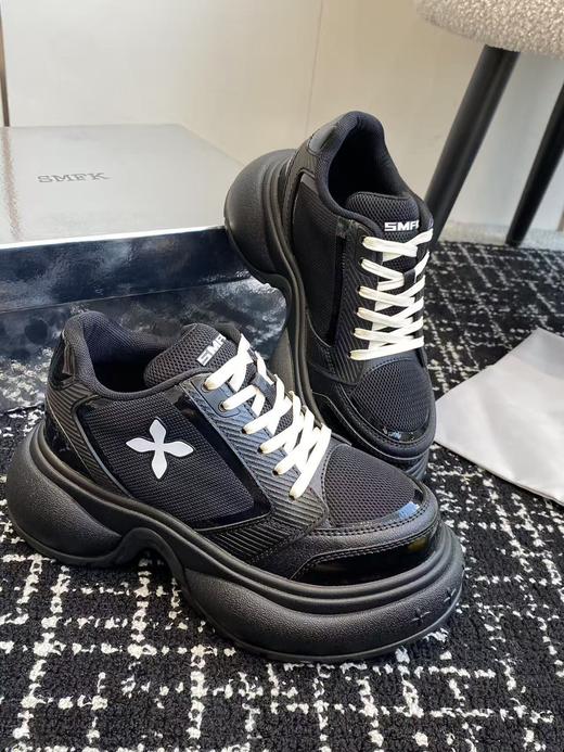 SMFK  涟漪十字花厚底老爹鞋（DBG） 商品图3