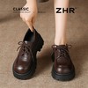 ZHR则则复古厚底增高英伦单鞋2025秋季新款百搭时尚气质通勤女鞋 商品缩略图4