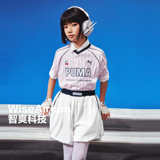 PUMA彪马童装2026夏季新款儿童女童短裤花苞裙裤甜美时尚 商品图0