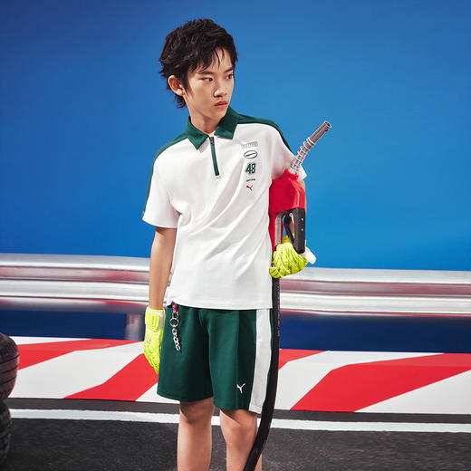 PUMA彪马童装2026夏季新款儿童男童短袖套装Polo衫时尚潮流 商品图0