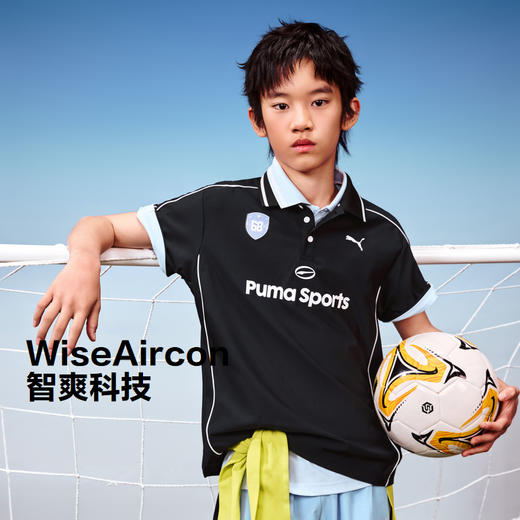 PUMA彪马童装2026夏季新款儿童男童短袖T恤Polo衫运动休闲风 商品图0