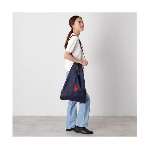 重工刺绣托特包，出口日本。大容量日式长肩带复古单肩包E031566 商品图9