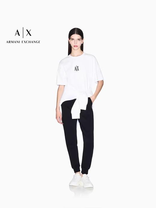 白色+黑色一起，一盒含2件。胸口小标长袖全棉圆领基础t恤E031560 商品图8