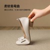 ZHR则则浅口单鞋女2025新款春季法式粗跟百搭小皮鞋舒适休闲女鞋 商品缩略图3
