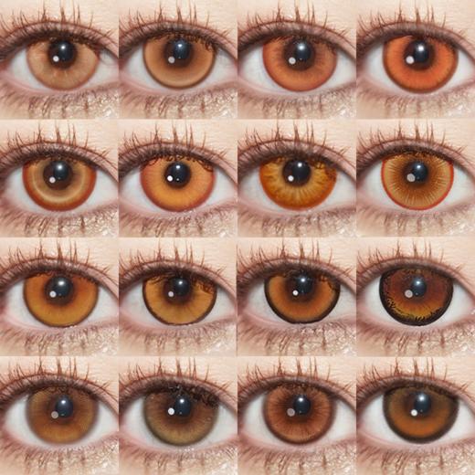 【合集】MyukiCon橘红色 COS美瞳 扶光暖棕2.0/橘焰花火/夏焰棕/澄空一闪/枫原橙/萤火甜橙/落日金/次元梦境/水色橘光/南瓜提灯/土豆脑袋 第五人格/代号鸢/排球少年/原神 橘色红色色系 商品图0