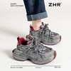 【增5.5cm】ZHR则则高校风厚底老爹鞋女2025春秋显脚小运动休闲鞋 商品缩略图3
