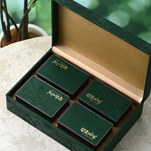 65元一套 / 一箱12套 醒春皮盒【四方罐  信阳毛尖专版 墨绿色】 商品图1