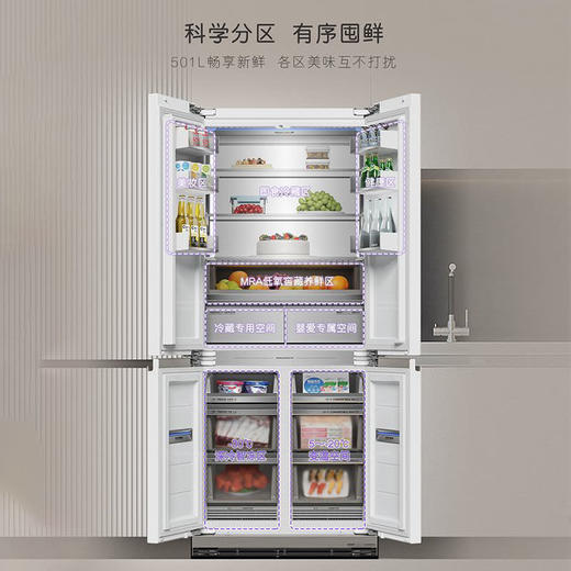 卡萨帝（Casarte）冰箱 BCD-501WGCTDM4GCU1 商品图11