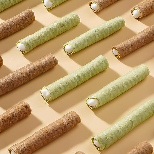 自营（泰利嘉）- 网红茉莉龙井蛋卷锡兰红茶蛋卷夹心鸡蛋饼干办公宿舍休闲零食彩箱 商品图4