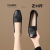 ZHR头层牛皮乐福鞋女2025秋季新款真皮软底舒适妈妈鞋一脚蹬单鞋 商品缩略图7