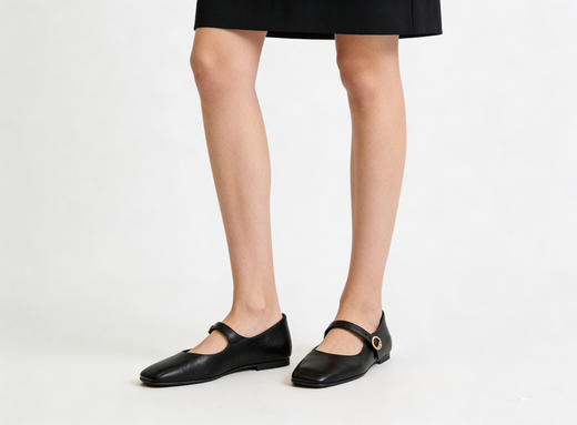 316-4 原材原楦 TB萌萌哒内外全皮 方头搭扣玛丽珍单鞋 适合正常脚和瘦长脚 商品图14