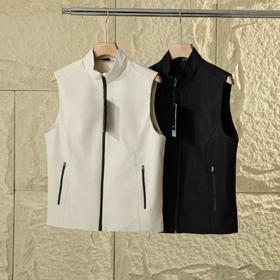 迪桑特同款户外运动休闲轻机能男士防水防风轻量化马甲