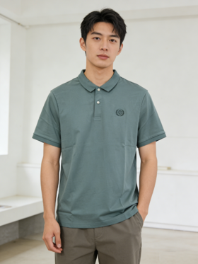 佐丹奴男装25年新款【液氨系列】短袖POLO衫01015291