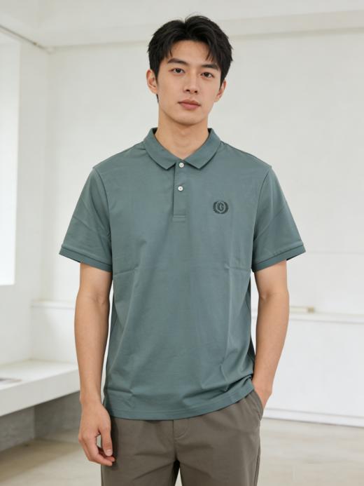 佐丹奴男装25年新款【液氨系列】短袖POLO衫01015291 商品图0