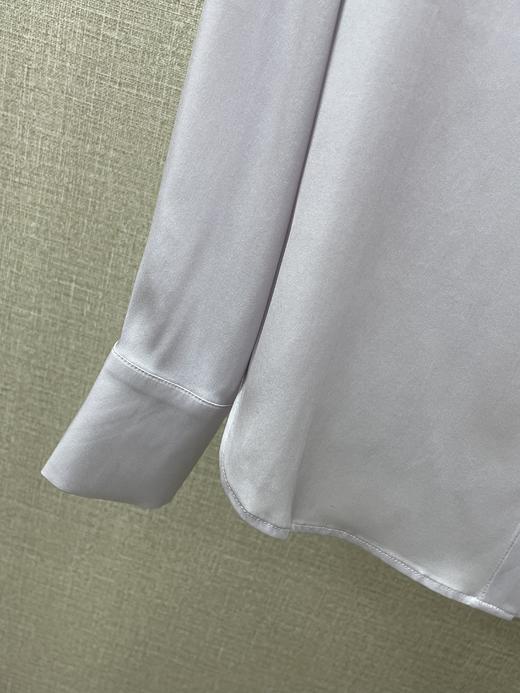 重磅桑蚕丝极简衬衣 商品图9