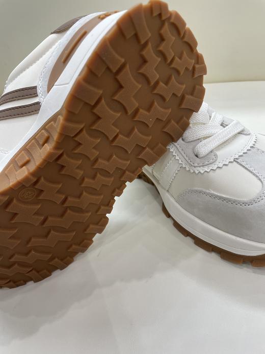 学院风真皮休闲运动鞋 商品图1