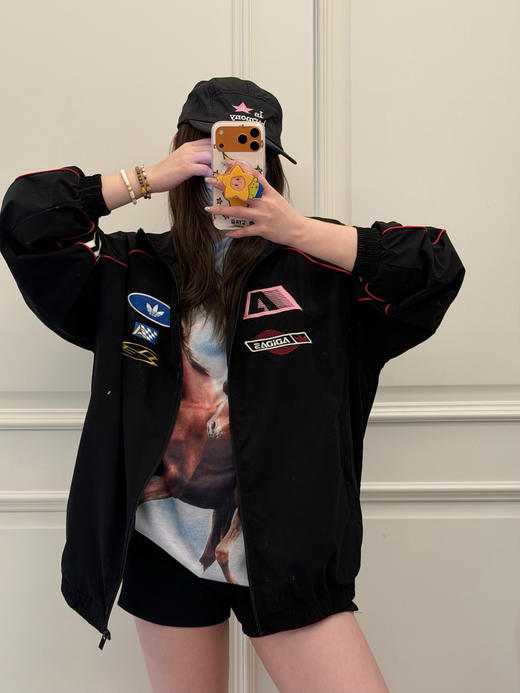 巨帅！𝐀𝐝*复古赛车服夹克外套 男女款 商品图12
