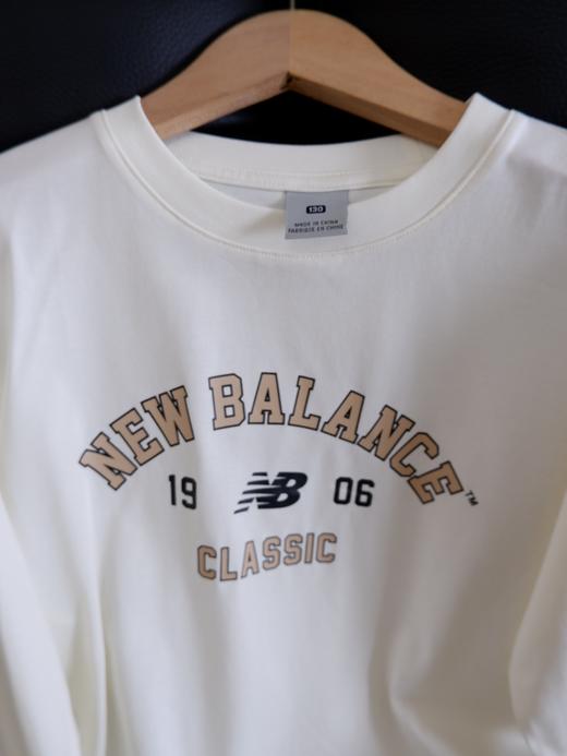 直发【2614】客供面料，进口印花， NB插肩长袖T恤 商品图7