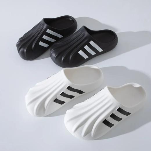 包头防滑~沙滩~踩屎感软底透气休闲男女拖鞋 商品图4