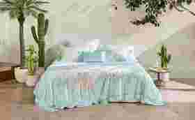 罗莱 粹 川山蜀丝水洗桑蚕丝夏被-柔心趣园