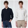 F031610春季新款休闲商务百搭通勤纯棉翻领长袖POLO上衣 商品缩略图8
