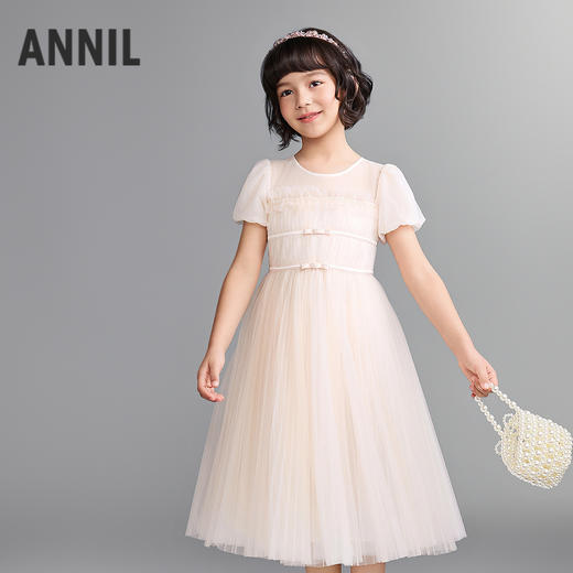 【实体店同款】女童礼裙夏季新款安奈儿童装AG623174 商品图0