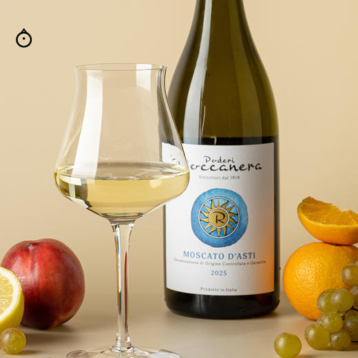 企鹅市集|意大利小太阳莫斯卡托2025 DOCG级小甜水 百年酒庄 Falstaff93高分 青苹果接骨木 商品图3