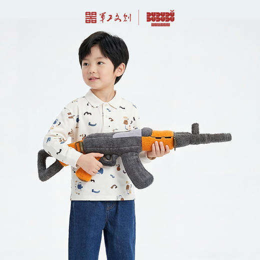 【81杠/95式/191式步枪毛绒玩具】军工文创官方正品收藏纪念礼物送战友送小孩jg 商品图5