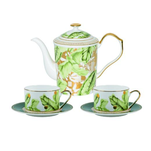 罗莱悦礼-雨林蕉影餐瓷套组 商品图0