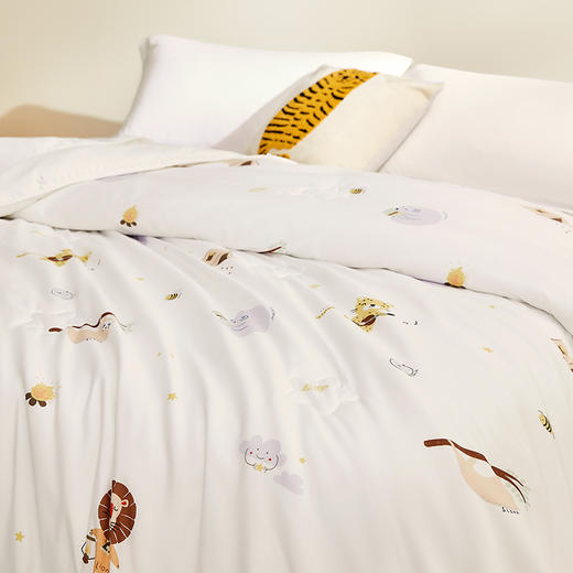 罗莱儿童 萌趣 XS A类抗菌蚕丝被-二合一 野营派对 商品图2