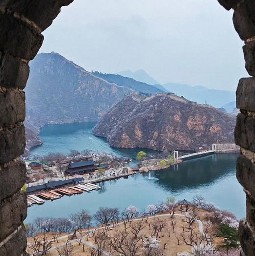 清明1天 【水长城】赏漫山遍野桃花-长城绕湖畔-观巨龙探水湾-赏沧桑古栗园-览峭壁山水潭 商品图3