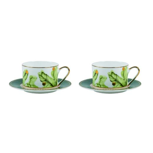 罗莱悦礼-雨林蕉影餐瓷套组 商品图6