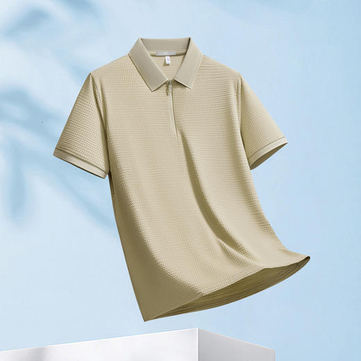 【10A抗菌&防晒】圣得西男士短袖POLO衫2026新款春季高弹舒适上衣 商品图12