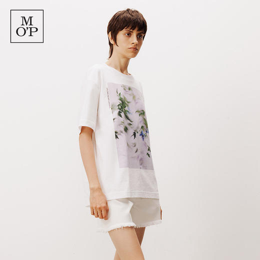 Marc O'Polo/MOP【商场同款】夏季新款艺术家联名短袖T恤男女同款 商品图2