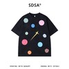 26T146SDSA男装2026新款高贵轻奢时尚简约彩色波点印花圆领短袖T恤百搭 商品缩略图1