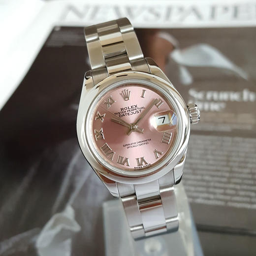 【95新】ROLEX 劳力士279160-0014天文台认证自动机械机芯日期显示28MM（女款）女装日志型系列蚝式钢100326NJS17 商品图3