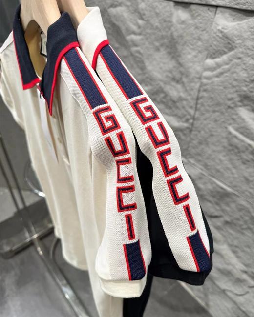 F0316105新款时尚休闲翻领宽松显瘦短袖Polo衫男女同款 商品图2