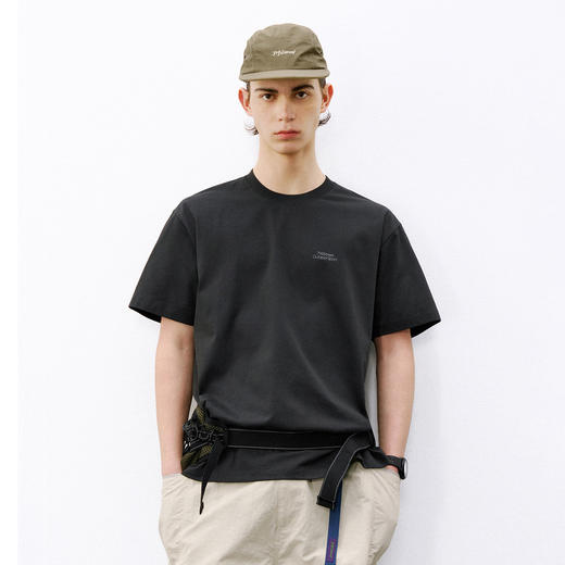 714street抗菌速干运动短袖 2026夏季凉感防晒跑道印花情侣T恤男 商品图1